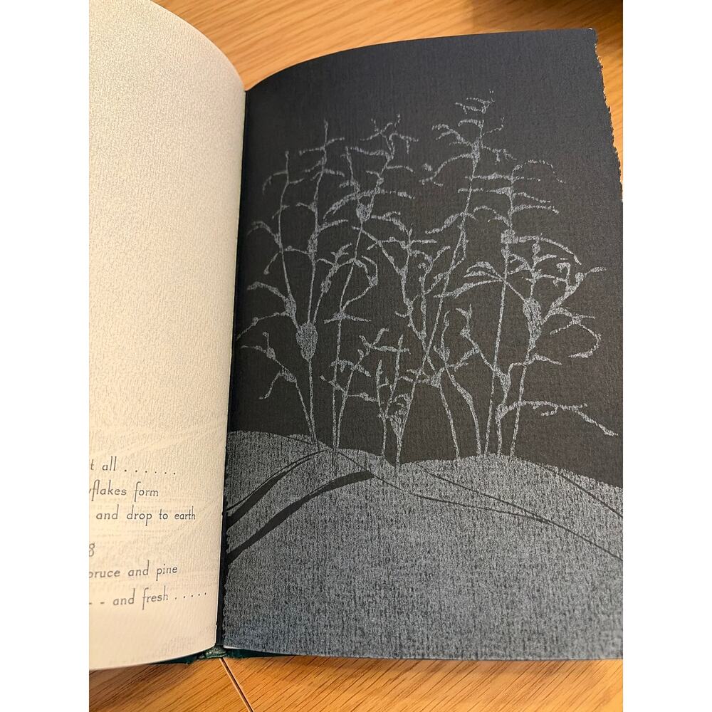 These Things Are Ours Gwen Frostic 1960 HC Block Print Poetry Presscraft Papers - Picture 4 of 6